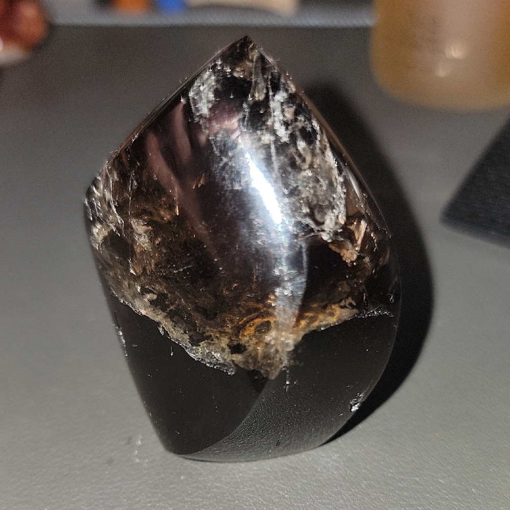 Smoky Quartz Crystal Point - Picture 6 of 9